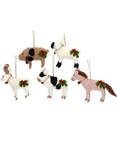 Gisela Graham Assorted Ballet Shoes Resin Tree Decoration x3